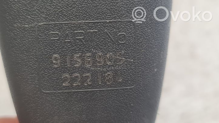 Volvo S60 Klamra tylnego pasa bezpieczeństwa 9156905