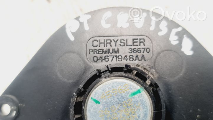 Chrysler PT Cruiser Głośnik wysokotonowy drzwi przednich 04671948AA