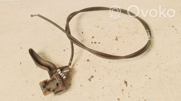 Opel Corsa C Système poignée, câble pour serrure de capot 09114321