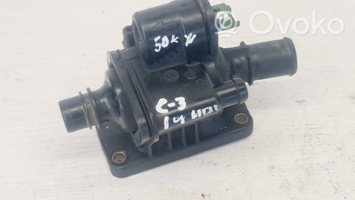 Citroen C3 Termostat / Obudowa termostatu 9654393880