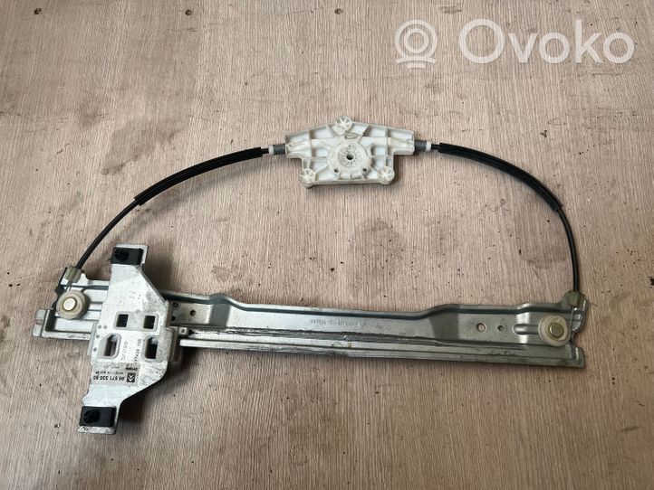 Citroen C4 I Etuikkunan nostomekanismi ilman moottoria 9657133580