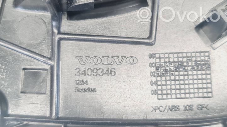 Volvo V70 Moldura protectora del altavoz central del panel 3409346