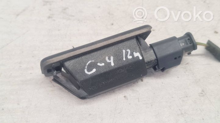 Citroen C4 II Lampa oświetlenia tylnej tablicy rejestracyjnej 9682403680