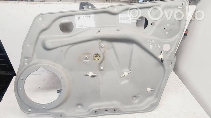 Mercedes-Benz B W245 Mechanizm podnoszenia szyby przedniej bez silnika A1697202879