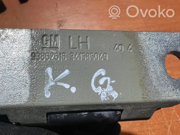 Opel Astra J Zawias klapy tylnej bagażnika 93862616