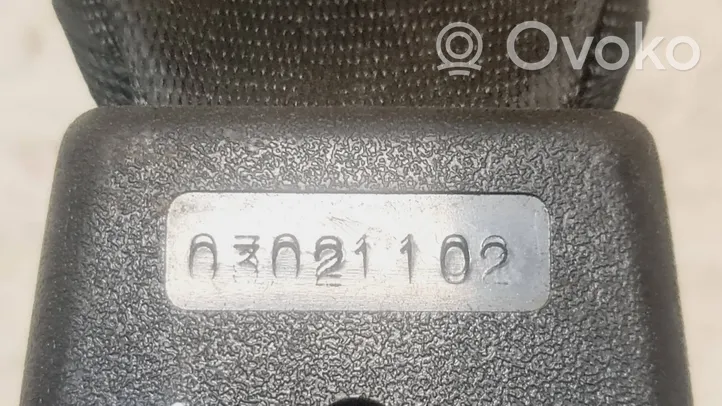 Chevrolet Matiz Hebilla del cinturón del medio (trasero) 03021102