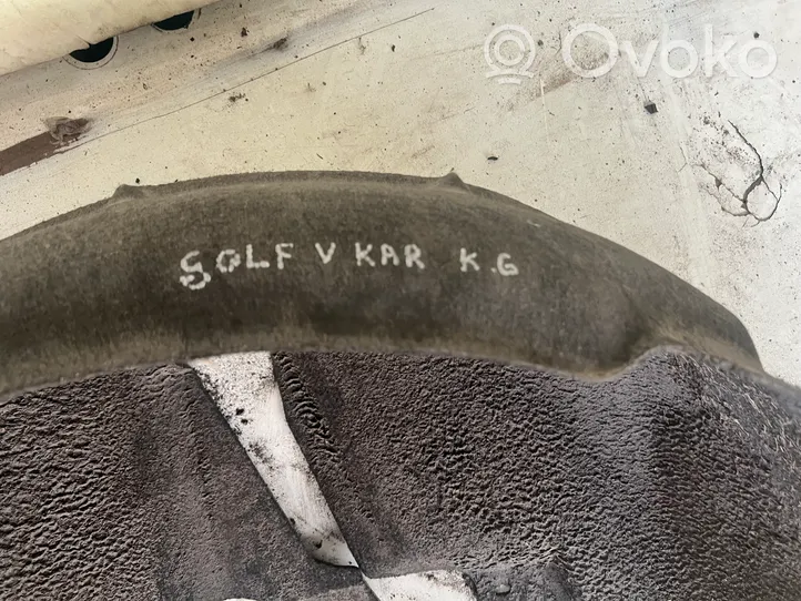 Volkswagen Golf V Rivestimento paraspruzzi parafango posteriore 1K5810971A