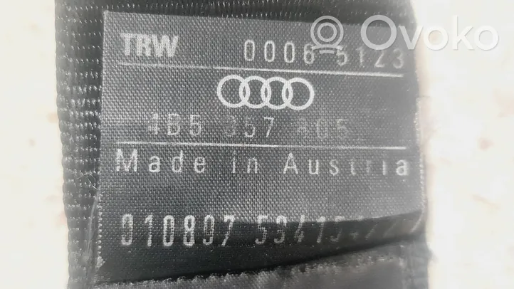 Audi A6 S6 C5 4B Takaistuimen turvavyö 4B5857805