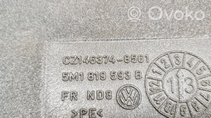 Volkswagen Tiguan Inny element deski rozdzielczej 5M1819593B