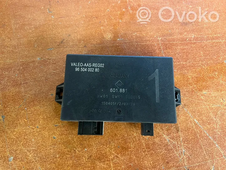 Citroen C8 Pysäköintitutkan (PCD) ohjainlaite/moduuli 9650400280