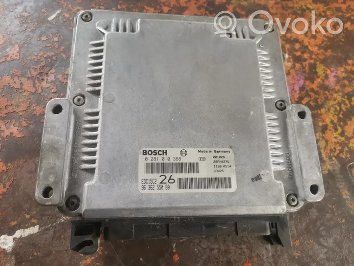 Fiat Ulysse Variklio valdymo blokas 9636255080