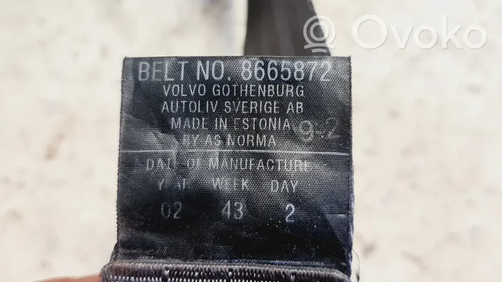 Volvo S60 Ceinture de sécurité avant 8665872