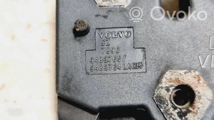 Volvo S60 Dzinēja pārsega slēdzene 9483765