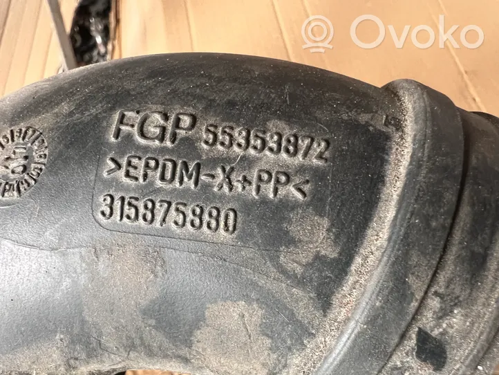 Opel Astra H Tubo di aspirazione dell’aria 55353872