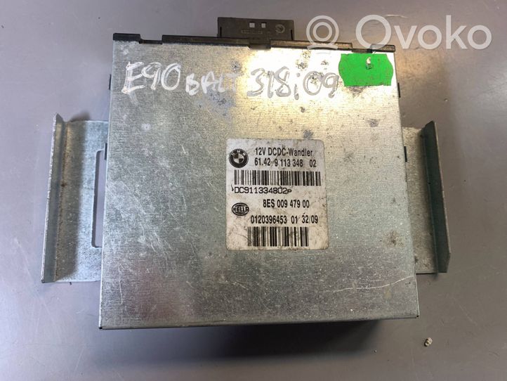 BMW 3 E90 E91 Convertitore di tensione inverter 9113348