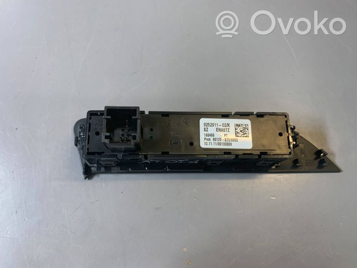 BMW 3 F30 F35 F31 Interruttore di controllo della trazione (ASR) 9252911