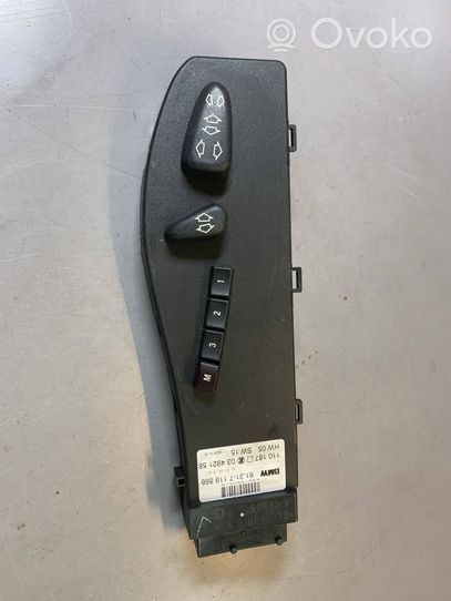 BMW X5 E53 Seat control switch 61317119868