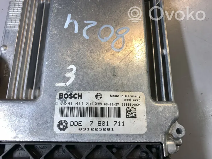 BMW 1 E81 E87 Calculateur moteur ECU 7801711