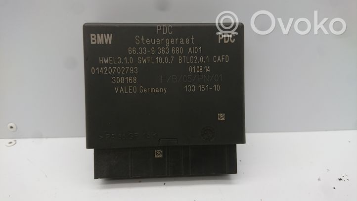 BMW X3 F25 Unidad de control/módulo PDC de aparcamiento 9363680