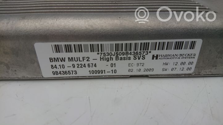 BMW X5 E70 Moduł / Sterownik Bluetooth 9224674