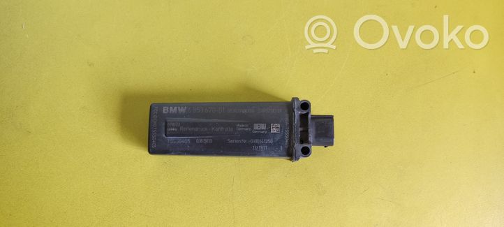 BMW 7 F01 F02 F03 F04 Module de pression des pneus 6853670