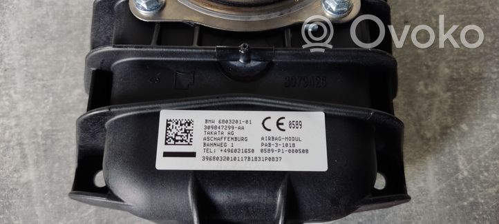 BMW 2 F45 Poduszka powietrzna Airbag pasażera 6803201