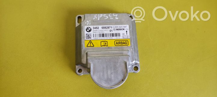 BMW 3 F30 F35 F31 Oro pagalvių valdymo blokas 6887752