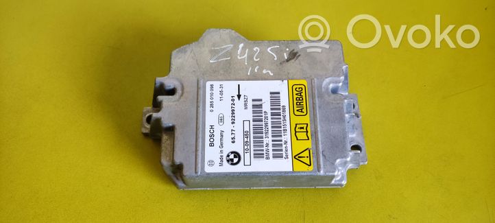 BMW Z4 E89 Airbag control unit/module 9229972