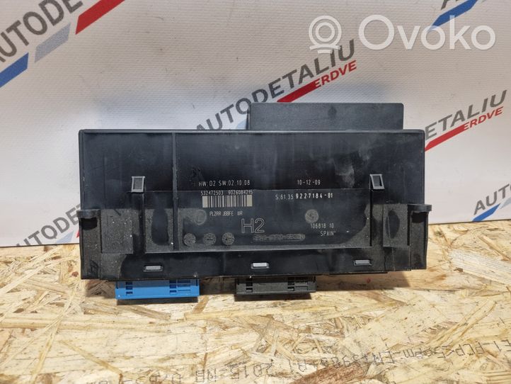 BMW 3 E90 E91 Module confort 9227184