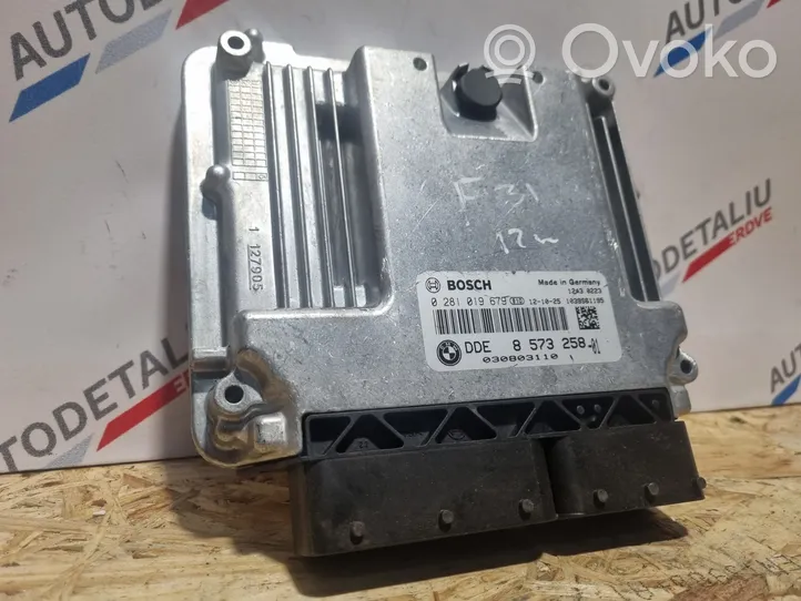 BMW 1 F20 F21 Centralina/modulo del motore 8573258