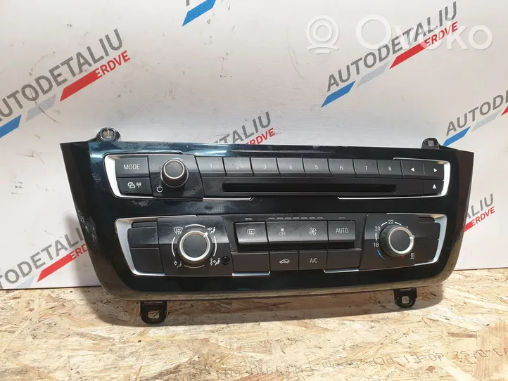 BMW 3 F30 F35 F31 Climate control unit 9384046