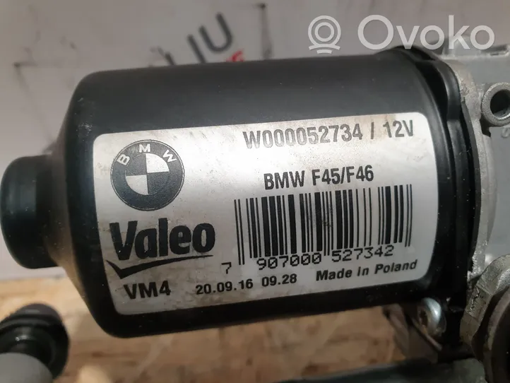 BMW 2 F46 Mechanizm i silniczek wycieraczek szyby przedniej / czołowej 7301043