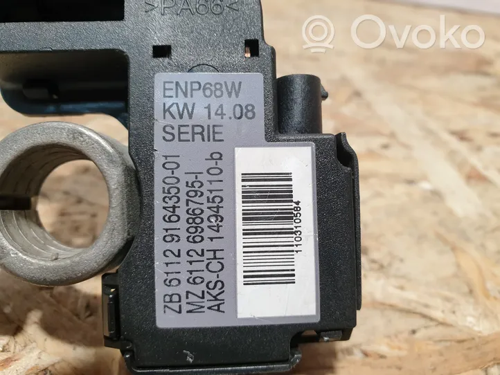 BMW 6 E63 E64 Negative earth cable (battery) 9164350