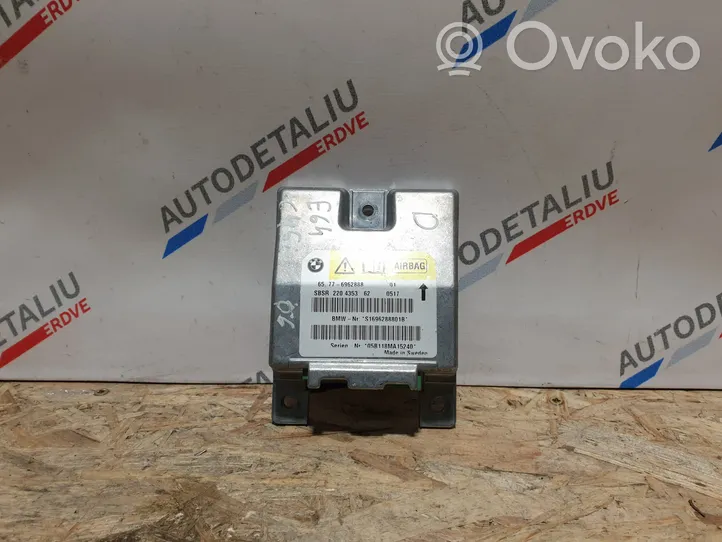 BMW 6 E63 E64 Airbag control unit/module 6962888