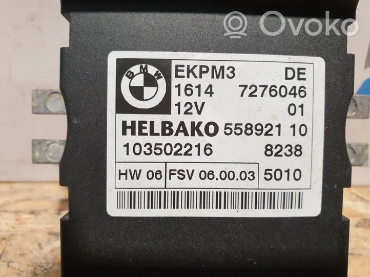 BMW X5 E70 Centralina/modulo pompa dell’impianto di iniezione 7276046