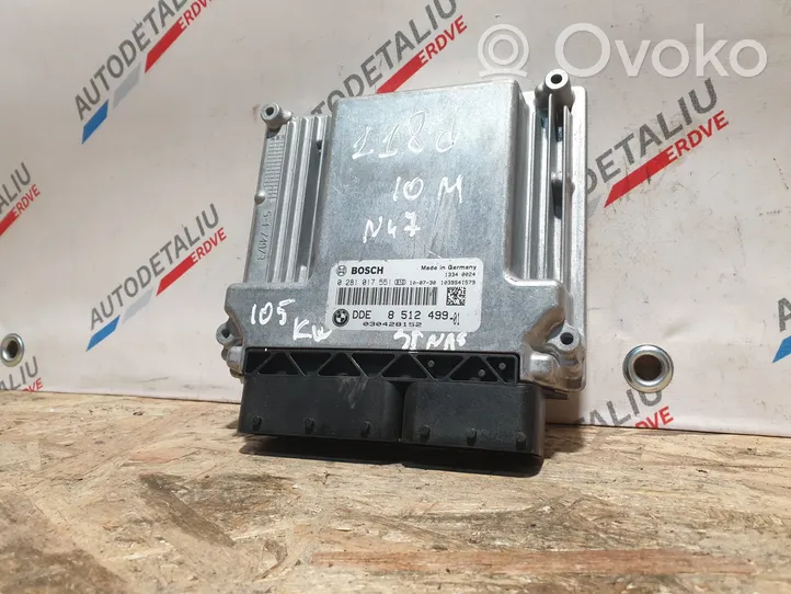 BMW X1 E84 Sterownik / Moduł ECU 8512499