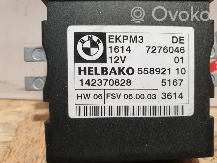 BMW X1 E84 Degalų (kuro) siurblio valdymo blokas 7276046