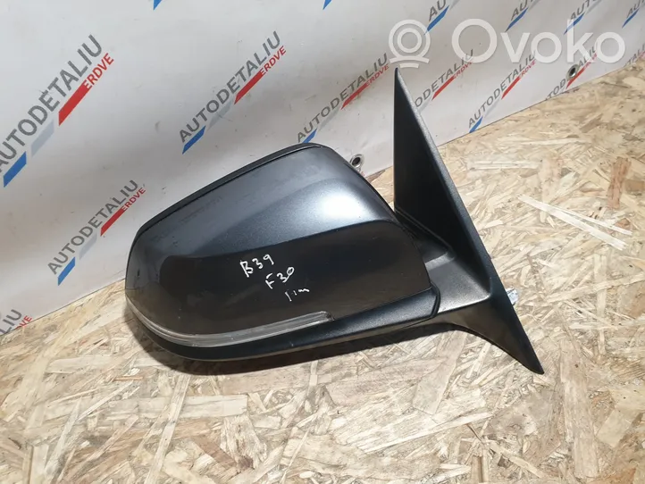 BMW 3 F30 F35 F31 Front door electric wing mirror 7245094