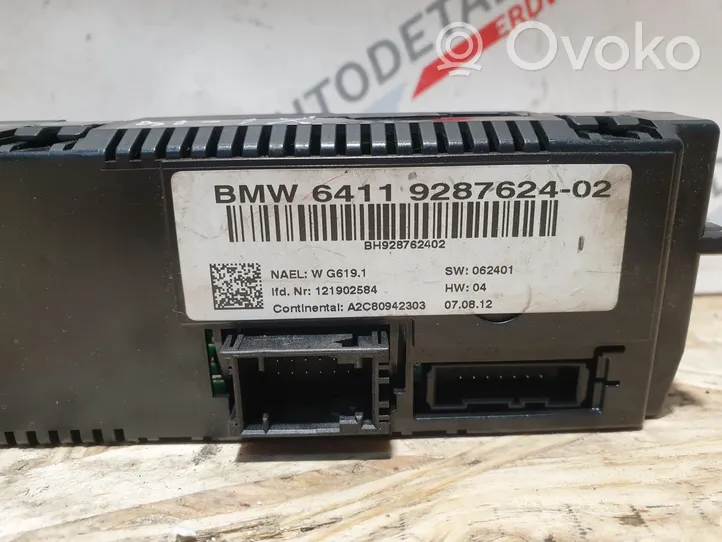 BMW X1 E84 Panel klimatyzacji 9287624