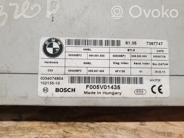 BMW 3 F30 F35 F31 Sterownik / Moduł elektrycznej klapy tylnej / bagażnika 7367747