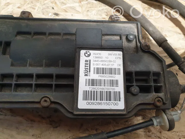 BMW X5 E70 Motore del freno a mano/freno di stazionamento 6850289