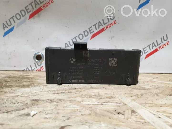 BMW X1 F48 F49 Sterownik / Moduł elektrycznej klapy tylnej / bagażnika 7496723