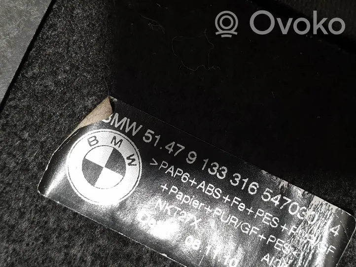 BMW X6 E71 Grilles/couvercle de haut-parleur arrière 9133316