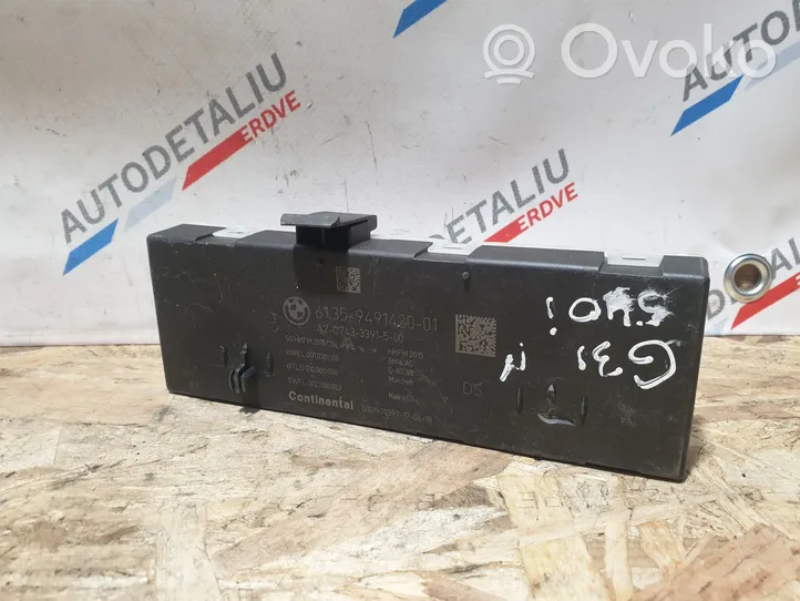 BMW 5 G30 G31 Takaluukun/tavaratilan ohjainlaite/moduuli 9491420