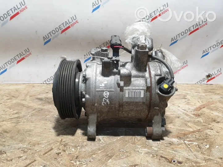 BMW 3 F30 F35 F31 Air conditioning (A/C) compressor (pump) 9223695