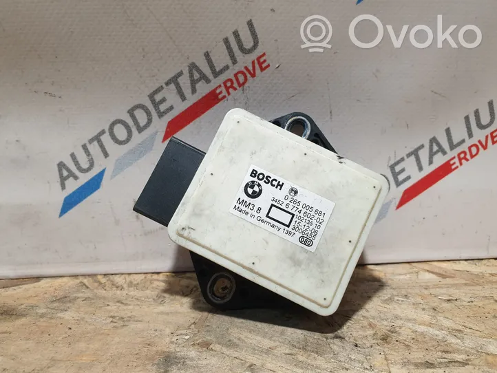 BMW X5 E70 Sensore di imbardata accelerazione ESP 6774602