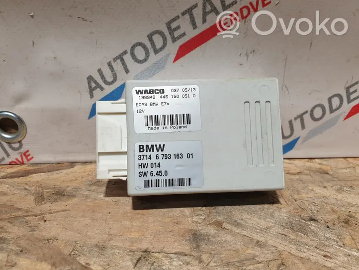 BMW X5 E70 Module de commande suspension pneumatique arrière 6793163