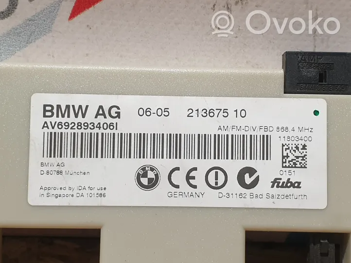 BMW 3 E90 E91 Pystyantennivahvistin 6928934