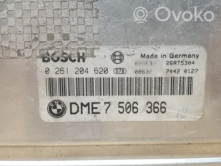 BMW 5 E39 Centralina/modulo del motore 7506366