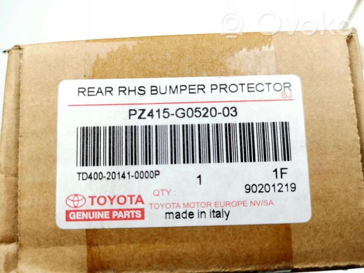 Toyota Prius (XW10) Modanatura separatore del paraurti anteriore PZ415G052003